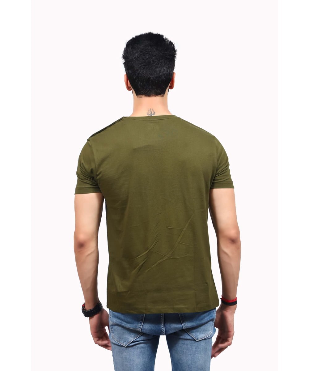 green-round-neck-t-shirt-plain-back