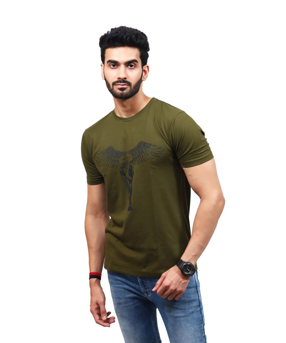 green-round-neck-t-shirt-with-angel-print-in-front
