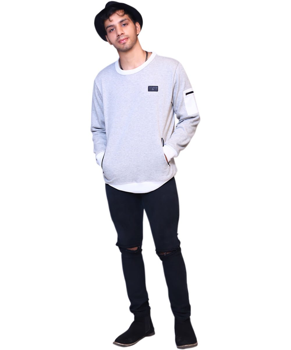 t-shirts for men-off-white-sweatshirt-full-sleeves-with-two-pockets