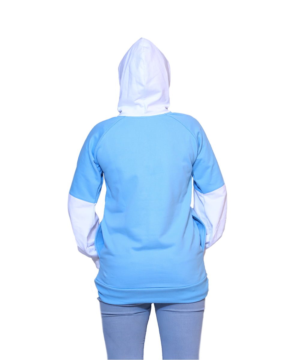 Blue hoodie image