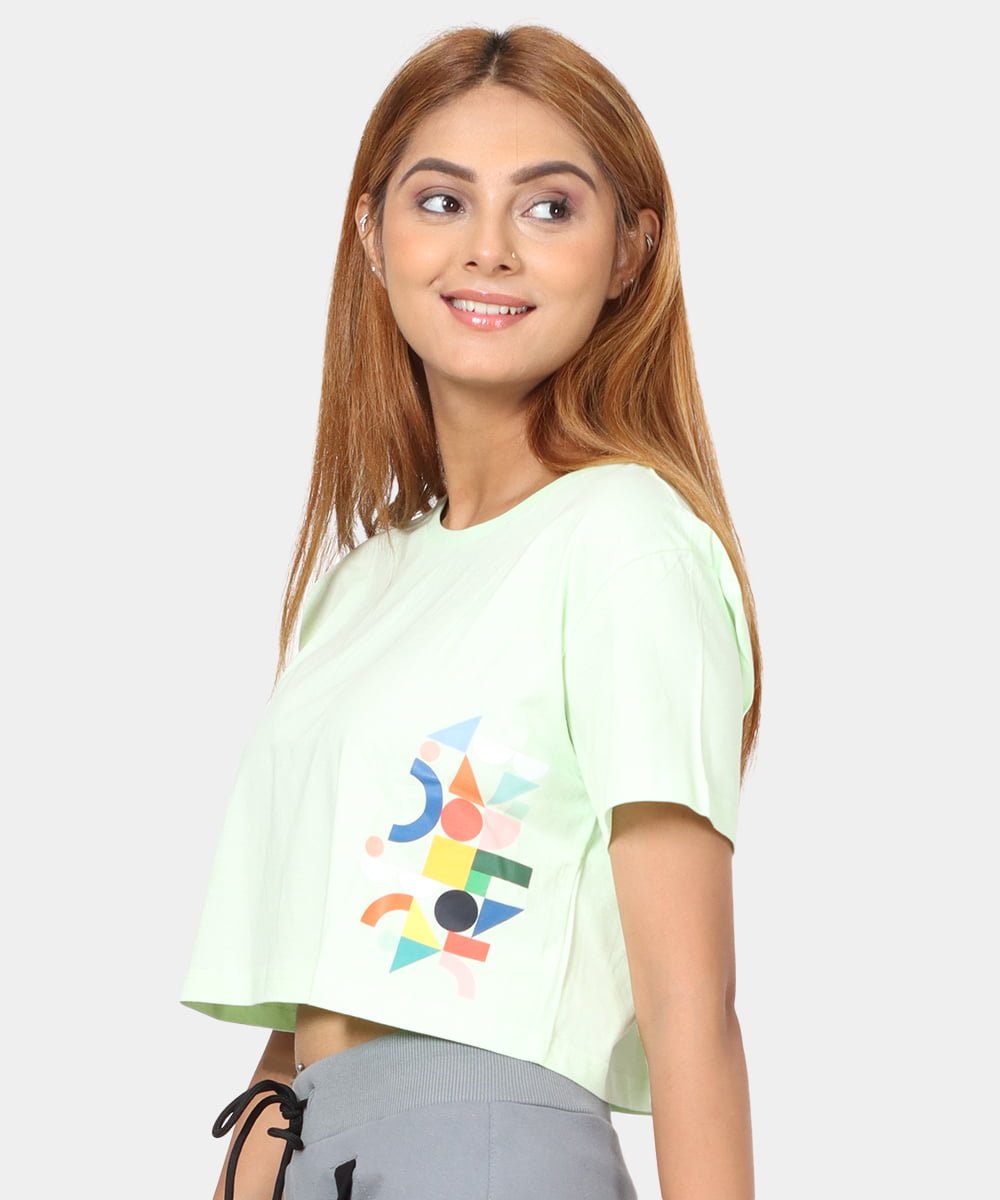 Sea-green-crop-top-with-abstract-print-in-front