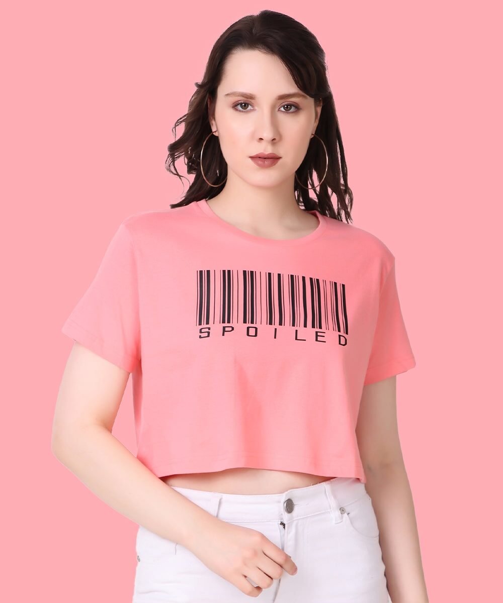 baby-pink-crop-top-with-print-on-front-with-bold-statement-spoiled