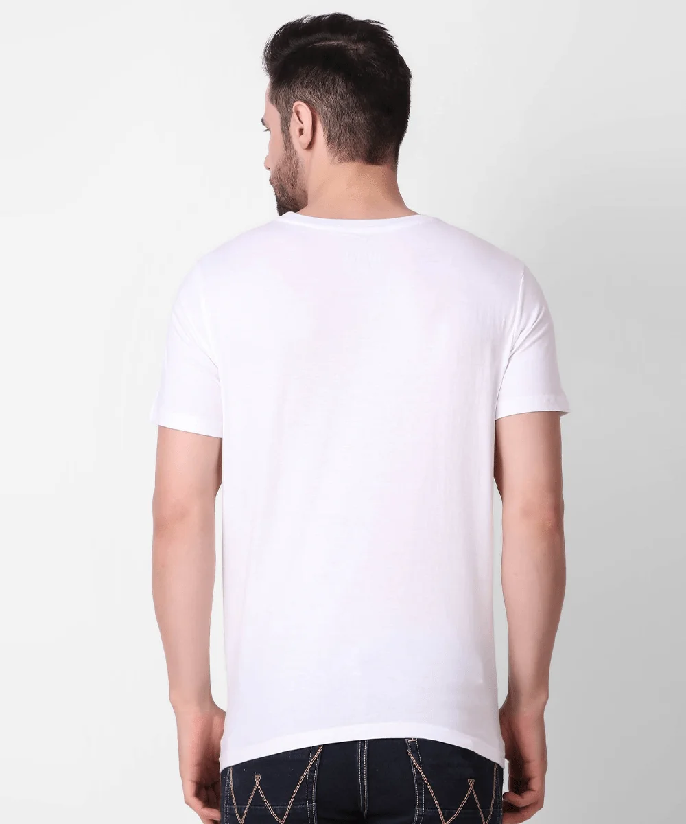 White-Mens-T-Shirt-with-text-chill-pill-back